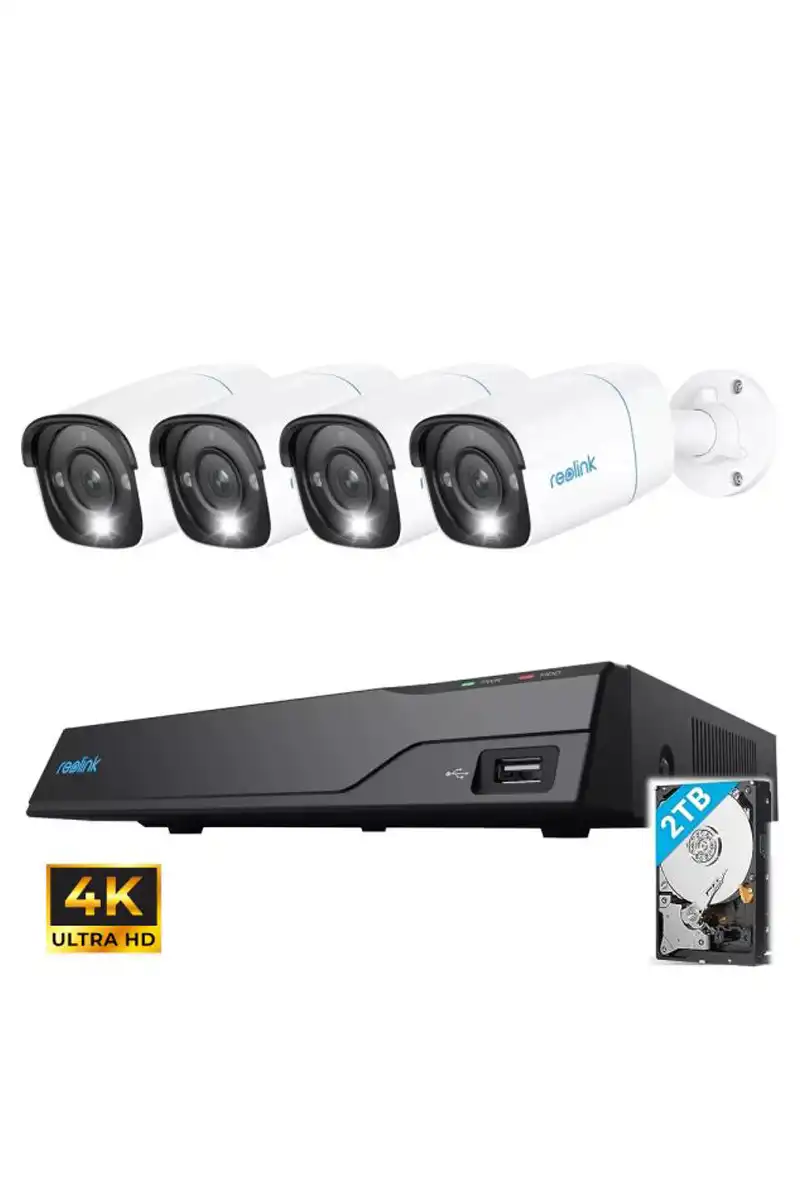 Reolink NVS8-8MB4 4K PoE Complect main 1 Reolink NVS8-8MB4 4K PoE complect